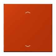 Jung - Abdeckung/Bedienelement für Installationsschalterprogramme Wippe mit Pfeilsymbolen LC 101P 244 rouge vermillon 59