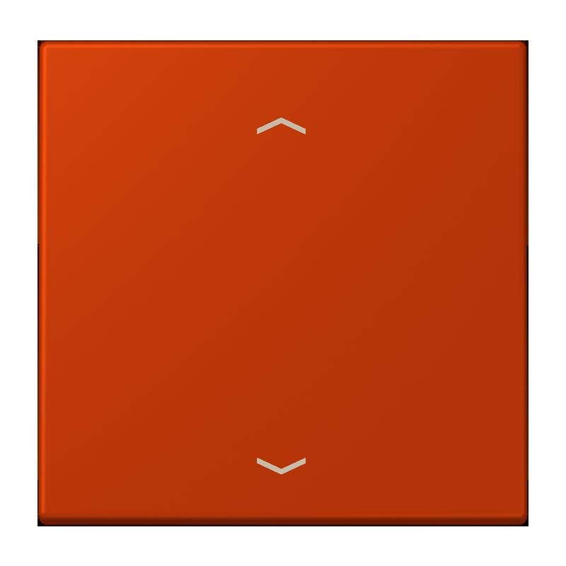 Jung - Abdeckung/Bedienelement für Installationsschalterprogramme Wippe mit Pfeilsymbolen LC 101P 244 rouge vermillon 59