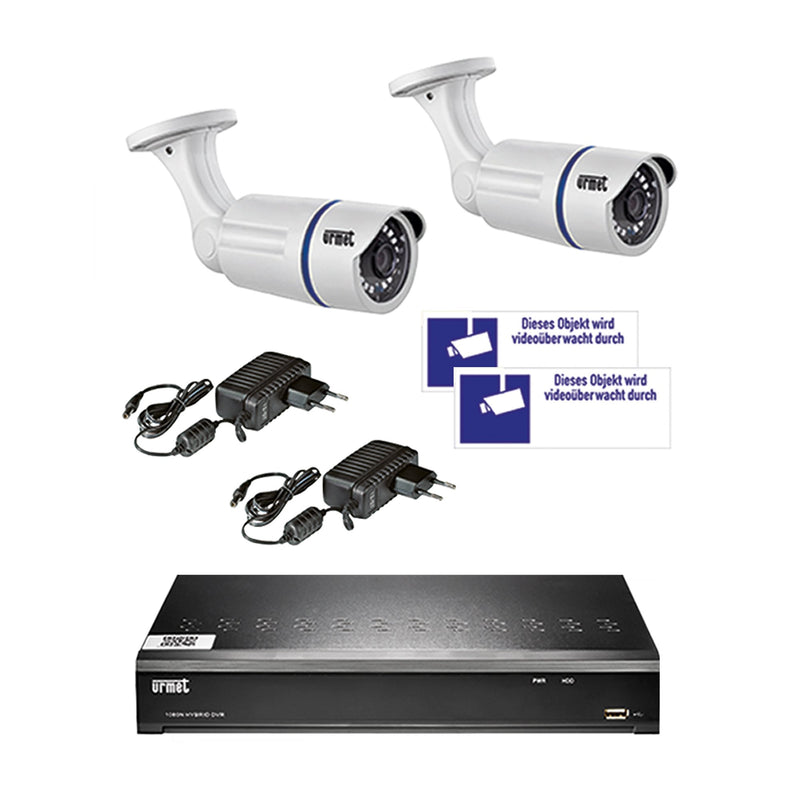 Grothe - Videoüberwachungssystem AHD-CCTV Set N SET 1093/KN8 8CH