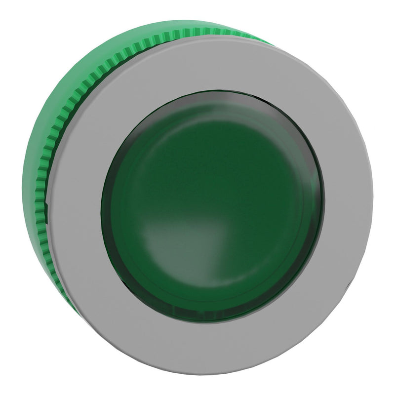 Schneider Electric - Frontelement für Leuchtmelder Leuchtmelder ZB5FV033C0 gn,30mm,in grau