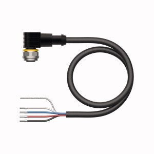Turck - Rundsteckverbinder, feldkonfektionierbar (Industriesteckverbinder) PUR-Kabelmantel WKC5701-1.5M Thin