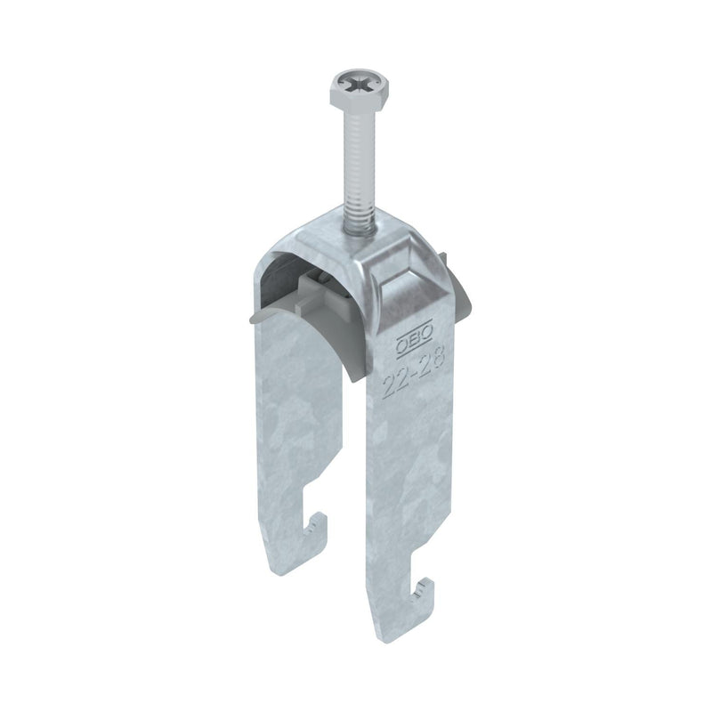 OBO Bettermann - Bügelschelle BS-U2-K-28 FT 2-28mm − 50 Stück