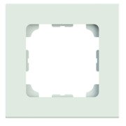 Telegärtner - Abdeckrahmen Rahmen 81x81mm 100000507 1fach,alpinweiss − 1 Stück