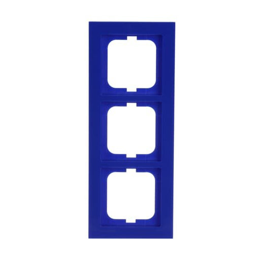 Busch-Jaeger - Abdeckrahmen Rahmen 3-fach 1723-288 blau − 1 Stück by Busch-Jaeger
