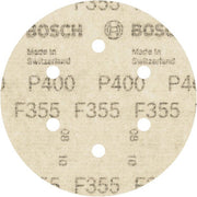 Bosch - Schleifpapier/Schleifvlies PRO F355 Schleifblatt, 150 2608605130 mm, G400, 5-tlg