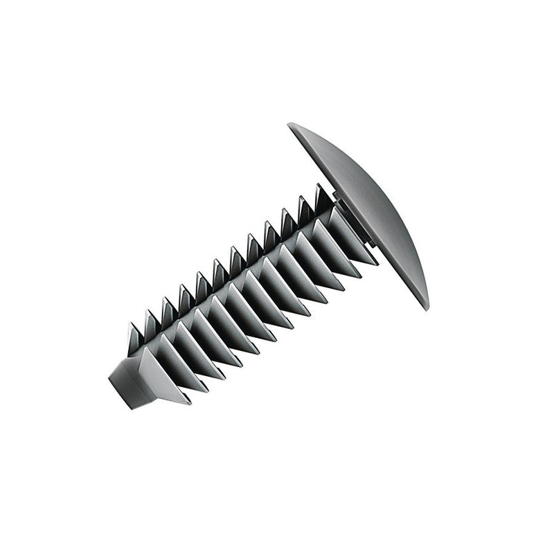 HellermannTyton - Befestigungsschelle für Kabel/Rohre Blindstopfen 241-00001(1000) grau − 1000 Stück