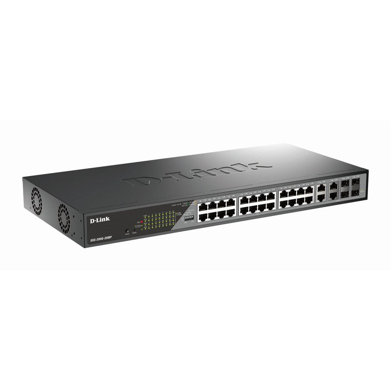 DLink - Netzwerk Switch 28-Port Gigabit Switch DSS-200G-28MP/E 24x10/100/1000Mbit/s