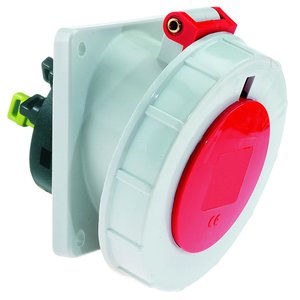 Bals Elektrotech - CEE-Anbausteckdose (IEC 60309) Anbausteckdose geneigt 16A 12839 5p 400V 6h IP67