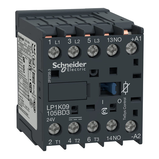 Schneider Electric - Leistungsschütz zum Schalten von Wechselstrom Leistungsschütz LP1K09105BD3 3-polig, 1S