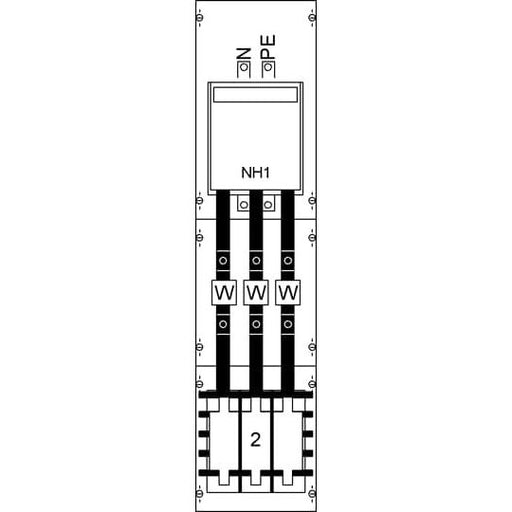 Striebel&John - Zählerfeld Wandlerfeld KA4060 kpl. BH3