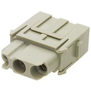 Harting - Kontakteinsatz für Rechtecksteckverbinder Modul 09140032702 f.Buchsenkontakte − 2 Stück