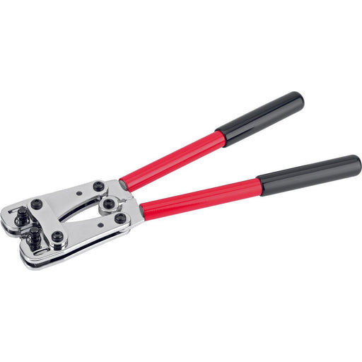 Cimco Werkzeuge - Presswerkzeug Kabelschuhe/Verbinder, Aderendhülsen, Schirmanschluss Presszange WM-Pressung 101890 6 - 50 mm²