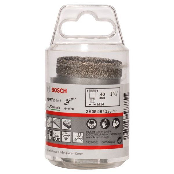 Bosch - Bohrer PRO Ceramic dry 2608587123 Trockenbohrkrone 40