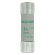 Eaton - Zylindrische Sicherung Sicherungseinsatz Nieders. CYL AM 14,#C14M4S 4A AC 500V 120kA − 10 Stück