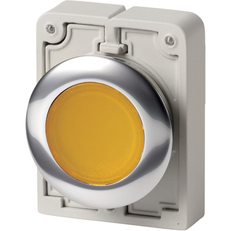 Eaton - Frontelement für Drucktaster Leuchtdrucktaste RMQ-Titan M30C-FDRL-Y flach rastend unbes
