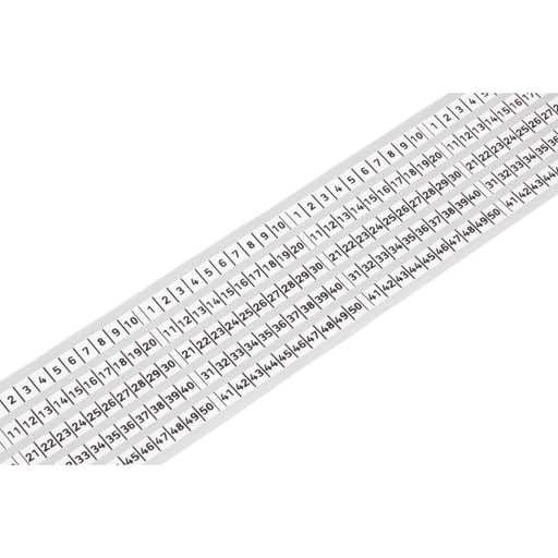 WAGO - Kennzeichnungsmaterial Etikett 210-833 6mm, ws, 25m Rolle
