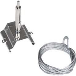 Siteco - Drahtseilabhängung Seilabhänger m.Seil 5TR901302 L2m D1,5mm 20kg − 1 Stück by Siteco
