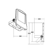 Brumberg Leuchten - Downlight/Strahler/Flutlicht LED-Fluter 60805644 4000K