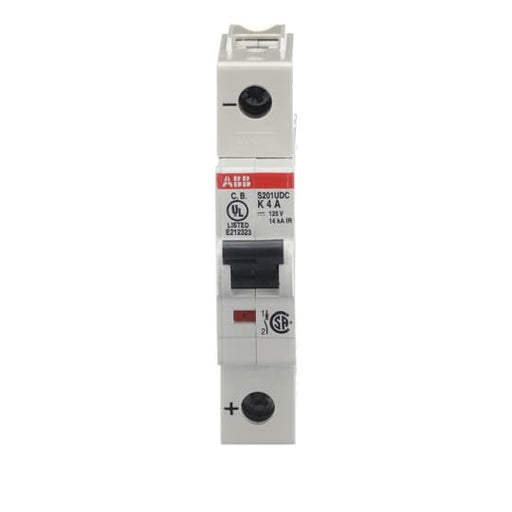 ABB Stotz S&J - Leitungsschutzschalter Sicherungsautomat S201UDC-K4 14 kA, 4 A, 1P