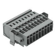 WAGO - Ein- und mehrpolige Klemmenleiste 1-Leiter-Stiftleiste 769-609/004-000 CAGECLAMP,4mm²,gr − 25 Stück