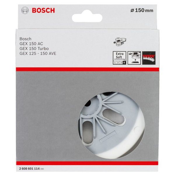 Bosch - Stützteller für Schleifwerkzeug Schleifteller extraweich, 2608601114 150 mm