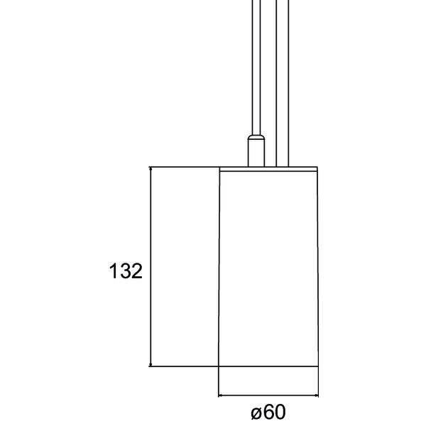 Brumberg Leuchten - Pendelleuchte LED-Pendelleuchte direkt 88875174 Pendellänge 5m