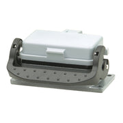 Walther Werke - Gehäuse für Rechtecksteckverbinder Anbaugehäuse B10 714410 29mm LVB m.Klappdeck