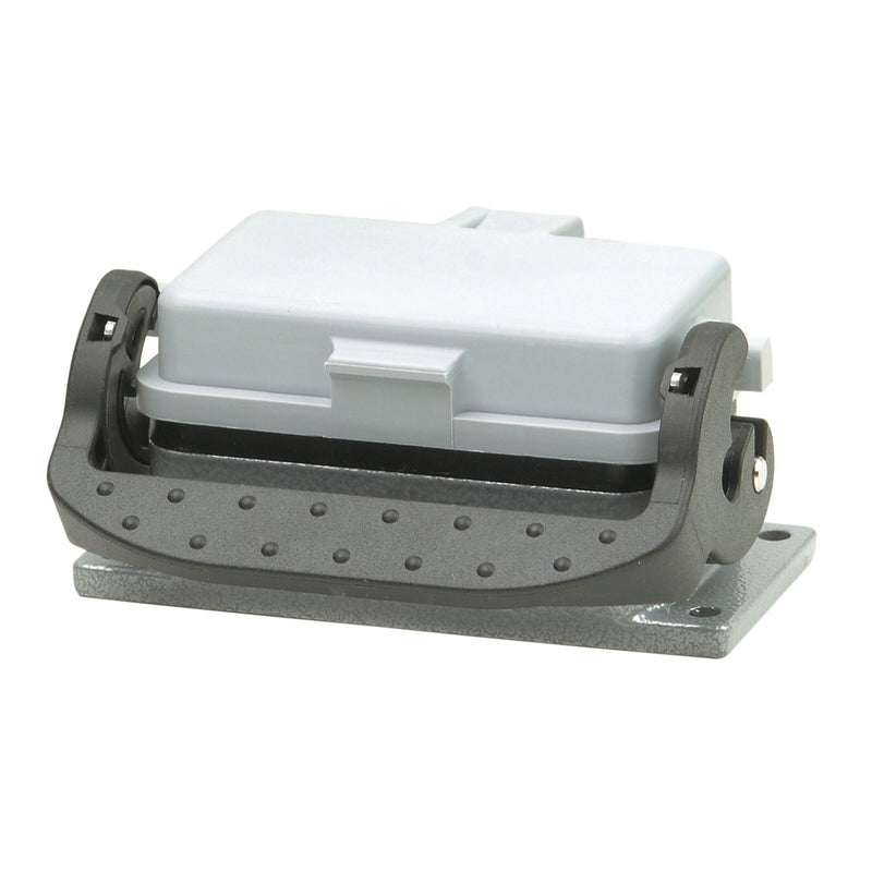Walther Werke - Gehäuse für Rechtecksteckverbinder Anbaugehäuse B10 714410 29mm LVB m.Klappdeck