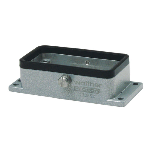 Walther Werke - Gehäuse für Rechtecksteckverbinder Anbaugehäuse B10 770652 27mm f.Zentralver