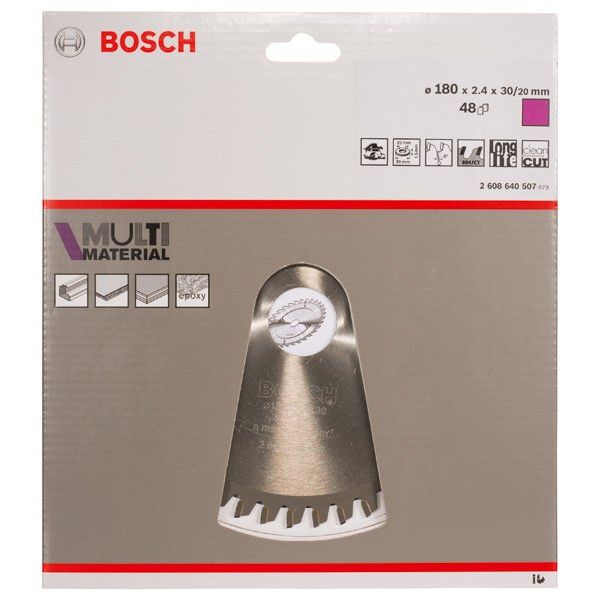 Bosch - Kreissägeblatt PRO Multi Material 2608640507 Kreissägeblatt 180 x
