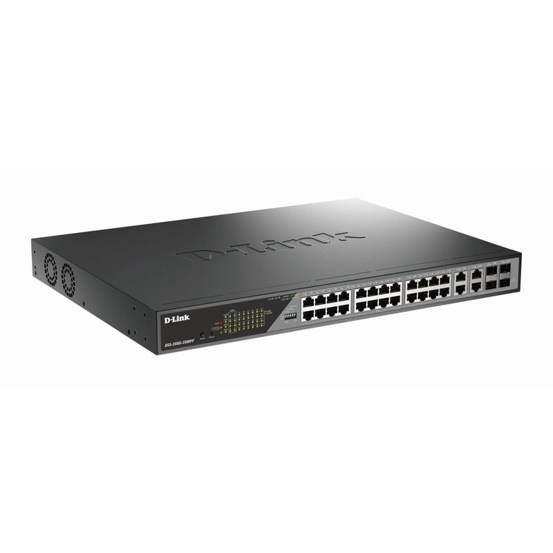 DLink - Netzwerk Switch 28-Port Gigabit Switch DSS-200G-28MPP/E 8x10/100/1000Mbit/s