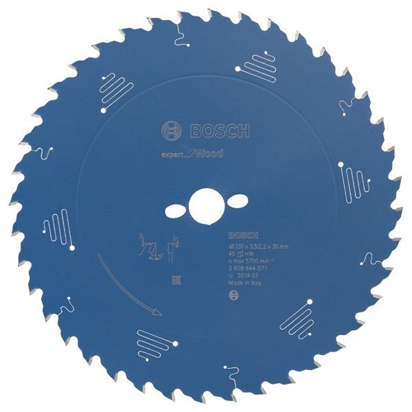 Bosch - Kreissägeblatt Expert for 2608644071 Wood H 330 x 30 Z40