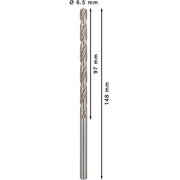 Bosch - Bohrer PRO Metal HSS-G 2608596824 Spiralbohrer 6,5 x