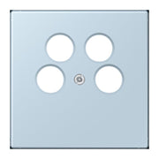 Jung - Einsatz/Abdeckung für Kommunikationstechnik Abdeckung für SAT-TV LC 990-4 SAT2 208
