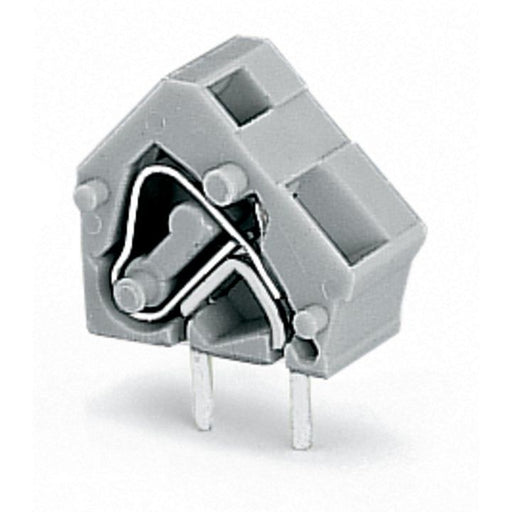 WAGO - Leiterplattenklemme Einzelklemme 236-501 0,08-2,5mmq grau − 400 Stück