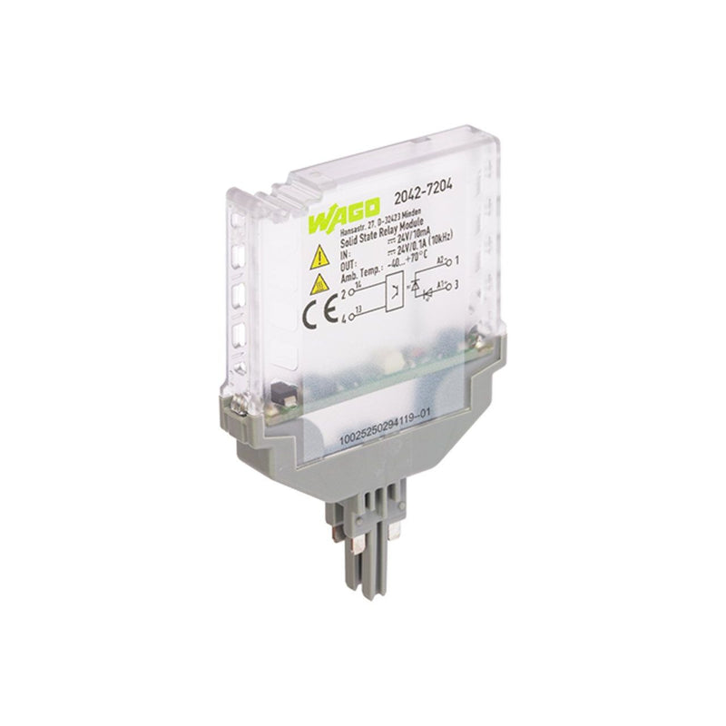 WAGO - Bauelementestecker Solid-State-Relaismodul 2042-7204 DC 24 V