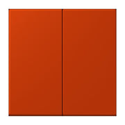 Jung - Bedienelement intelligent LB-Management Taster 2fach LC 1702 244 rouge vermillon 59