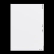 Busch-Jaeger - Kennzeichnungsmaterial Beschriftungsbogen 1799/03 transparent