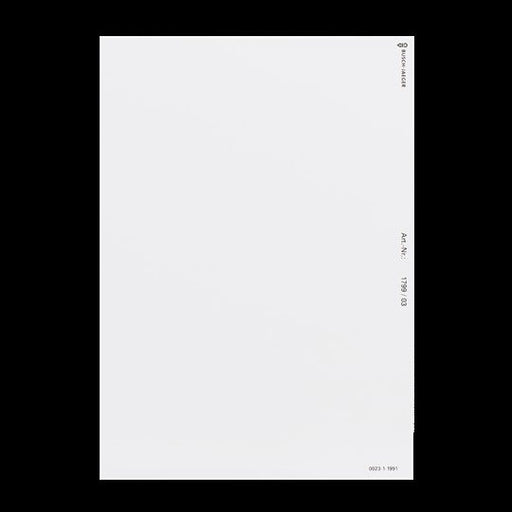 Busch-Jaeger - Kennzeichnungsmaterial Beschriftungsbogen 1799/03 transparent