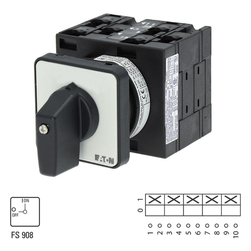 Eaton - Lasttrennschalter EIN-AUS-Schalter T3-3-8341/E T3 32A Einbau