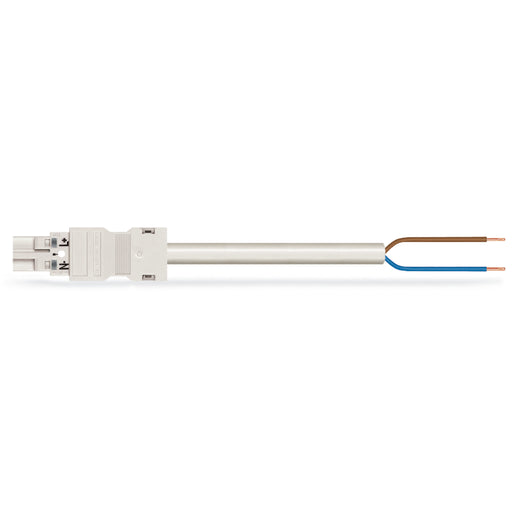 WAGO - Konfektionierte Leitung für steckbare Gebäudeinstallation konfekt. Anschlussleitung 771-8992/217-702 Eca,Stecker