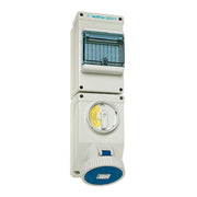 Walther Werke - CEE-Steckdose abschaltbar, abgesichert (IEC 60309) Wandsteckdose 32A AU139304TS 3P 110V 4h IP67
