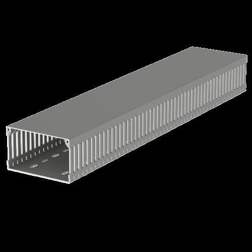 Unex - Verdrahtungskanal gr 60.100.77 RAL7030 60x100 − 2 Meter
