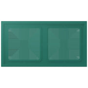 Jung - Abdeckrahmen Rahmen 2-fach LCZ 982 BF 216 vert anglais