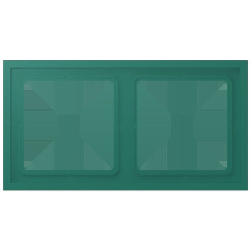 Jung - Abdeckrahmen Rahmen 2-fach LCZ 982 BF 216 vert anglais