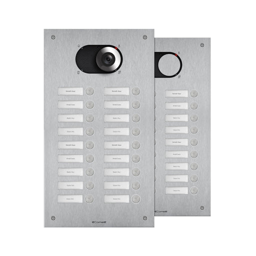Comelit - Türstation für Türkommunikation Frontplatte Switch IX0218 18 Teiln. 2-reih.V4A