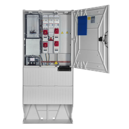 GSAB Elektrotechnik - Zähler-Komplettschrank Festplatzsäule 2.88.1P11Sy633216 m. Sammelsch.,5-p