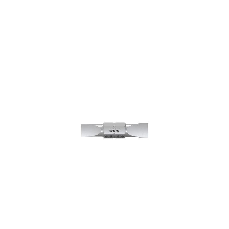 Wiha - Bit-Set Schraubendreher Bit-Box 741095565030 7410 SL5,5-6,5 30mm