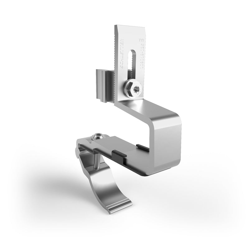 Schletter Solar - Photovoltaik-Dach-/Fassadenbefestigung Dachhaken 109019-025 Pro-N − 30 Stück