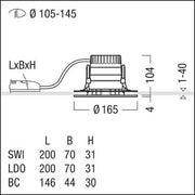 Zumtobel Group - Downlight/Strahler/Flutlicht LED-Downlight PANOS R #62927745 940